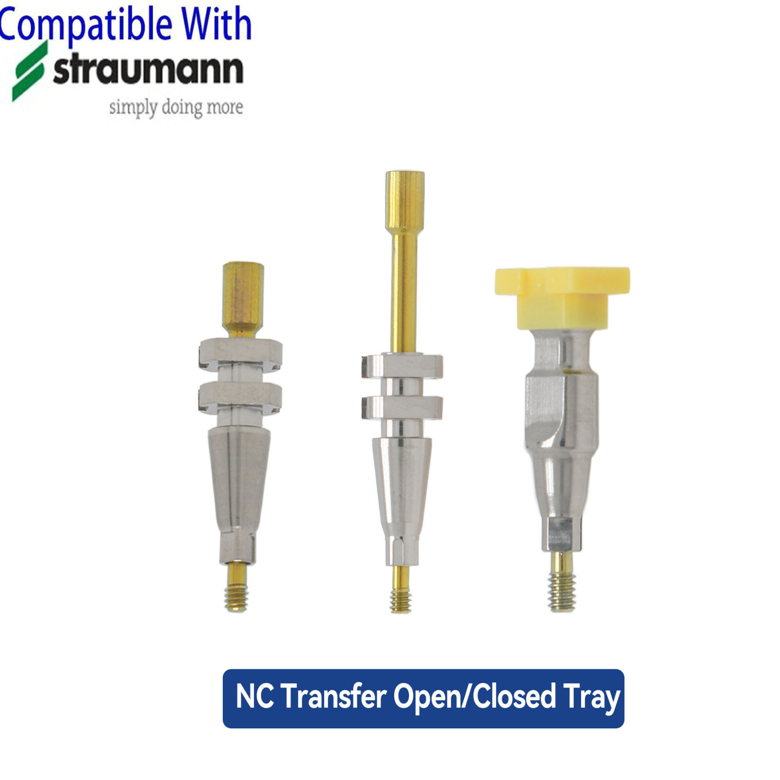 Healing/Locator Abutments Transfer Open/Closed Tray NC/RC Caps For ITI Straumann