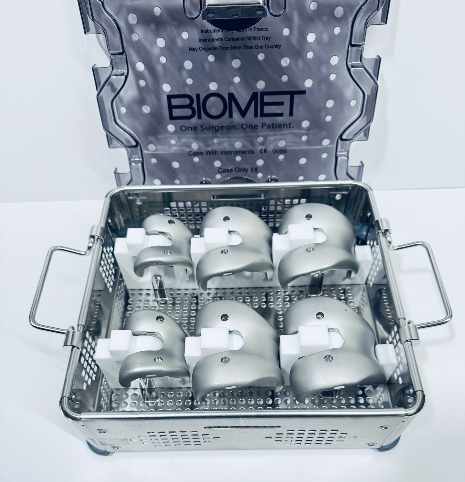 Zimmer/Biomet Vanguard XP Macro Instrument 3 Knee Femur Trails/Knee Femur Samples