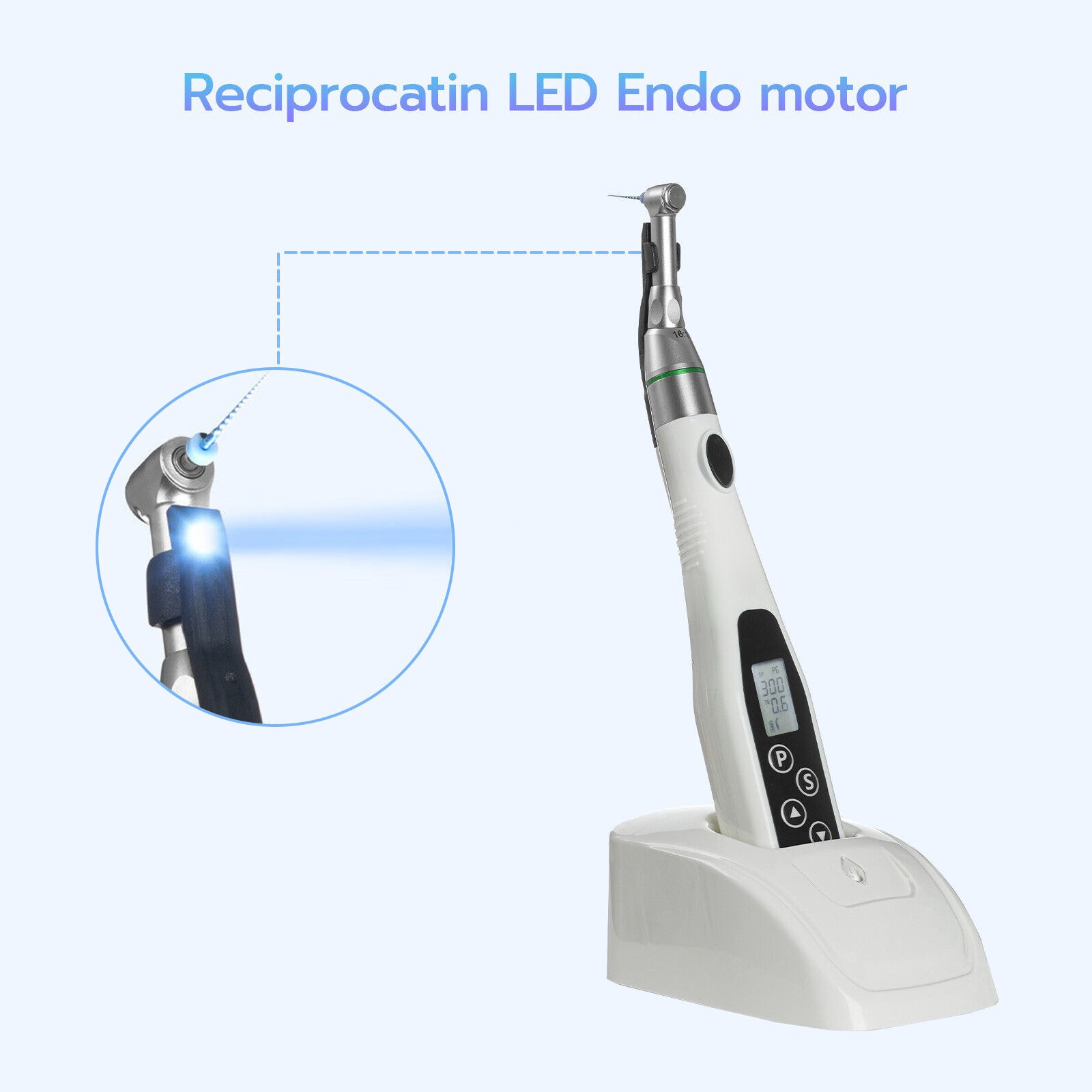 Dental LED Endo Motor 16:1/Apex Locator/Obturation System / LED Endo Irrigator