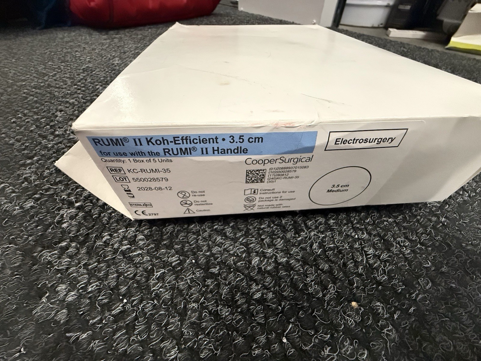 CooperSurgical Rumi System Uterine Manipulator Tip UMB678 Box Of 5 Exp 2028