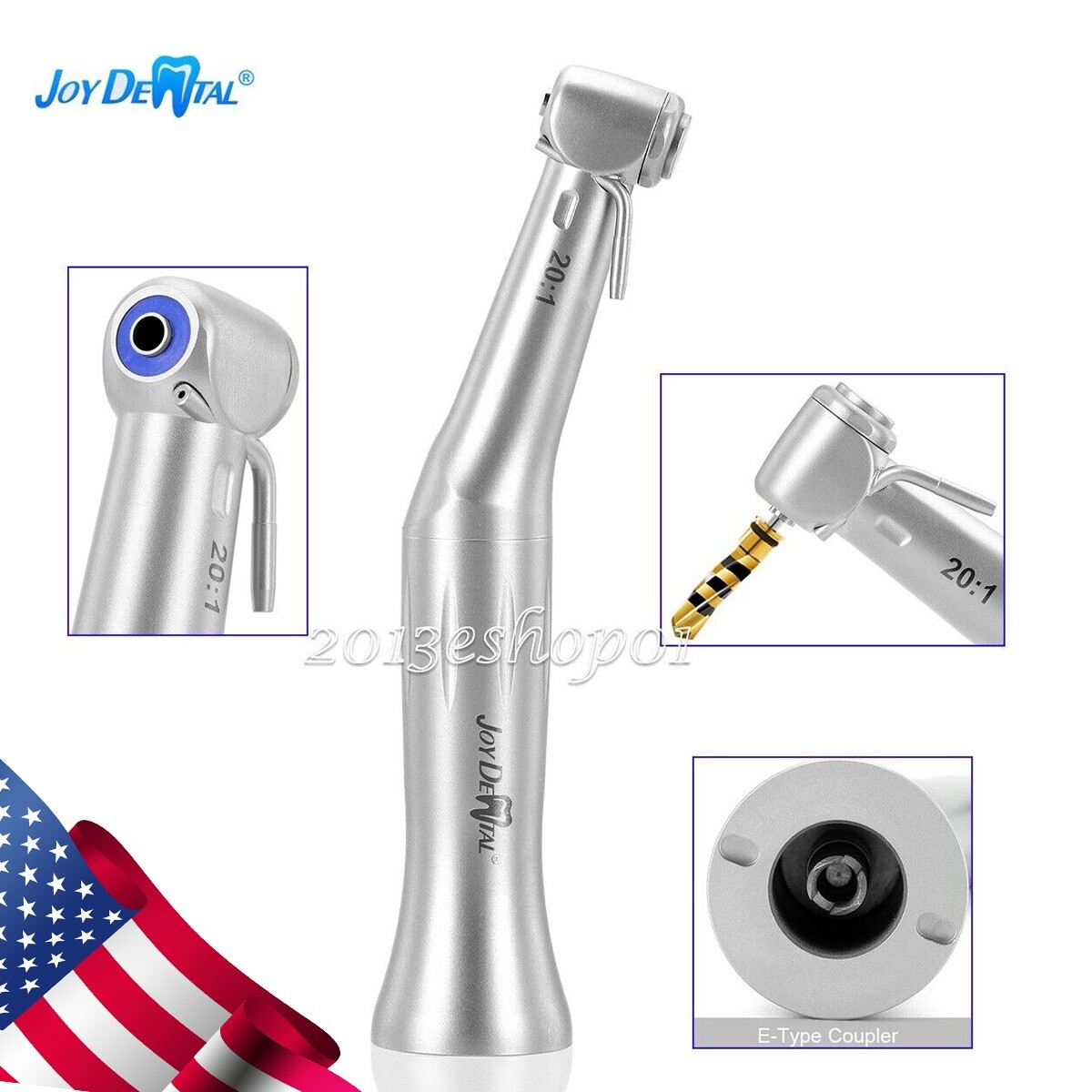 Dental 20:1 Reduction Implant Contra Angle Handpiece