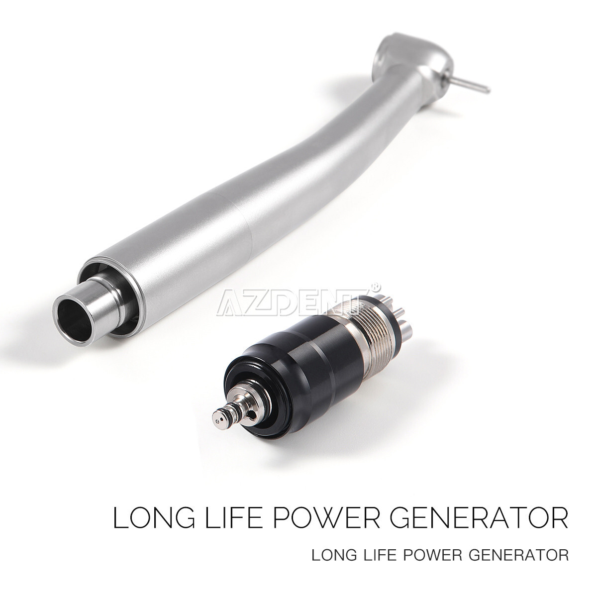 Dental E-generator LED High Speed Handpiece 4 Spray+LED Quick Coupler ALQ-SU M4