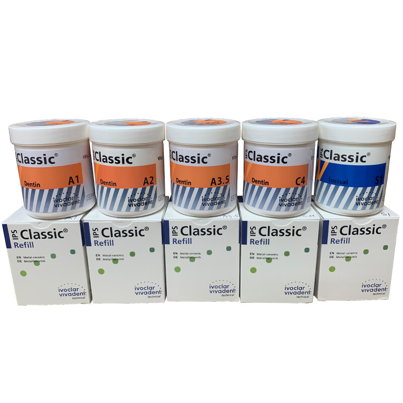 IPS Classic Refill Ivoclar Vivadent Dental Porcelain Powder – Dentin/Translucent