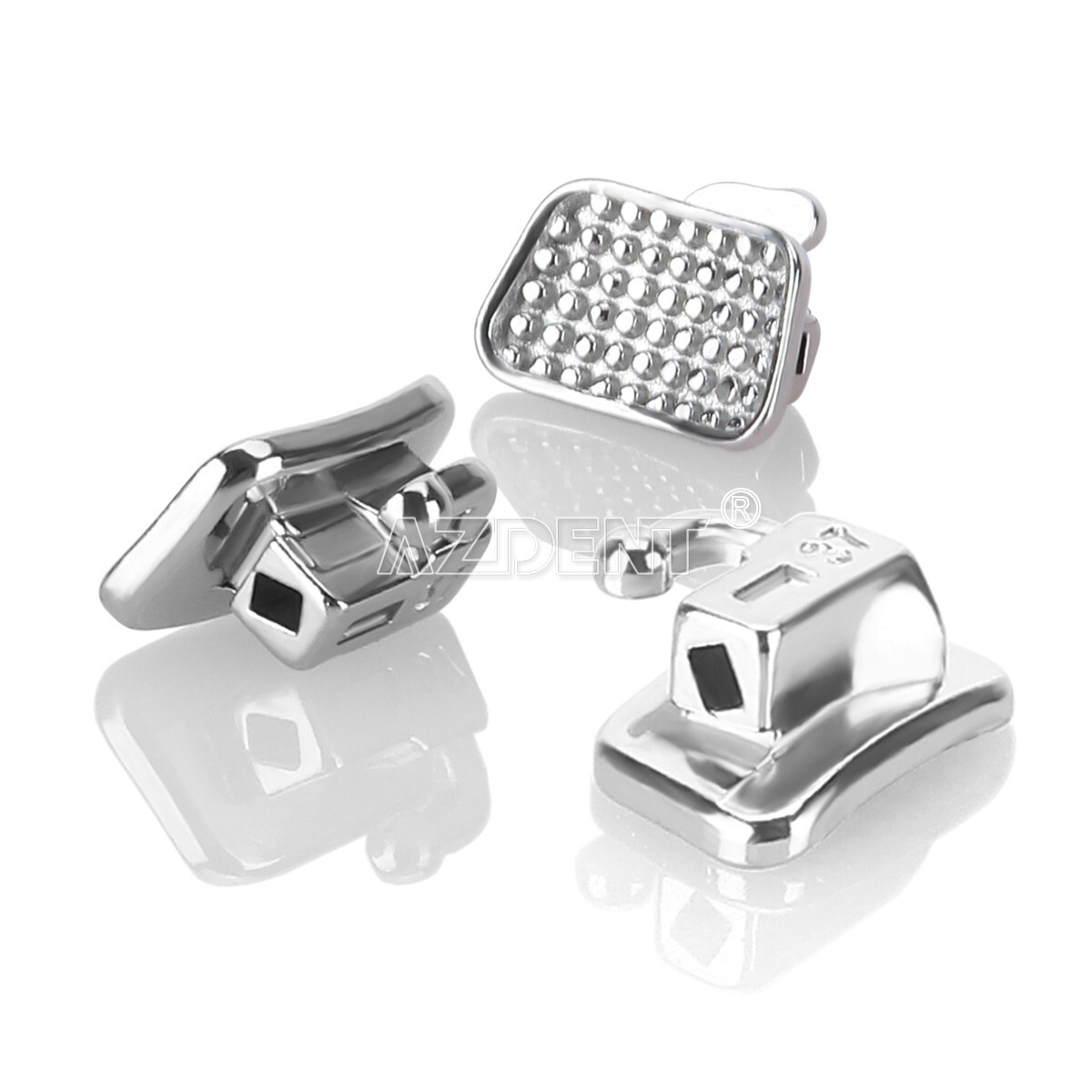 AZDENT Dental ortodoncia tubo bucal unible monobloque MBT/Roth 022/Brackets