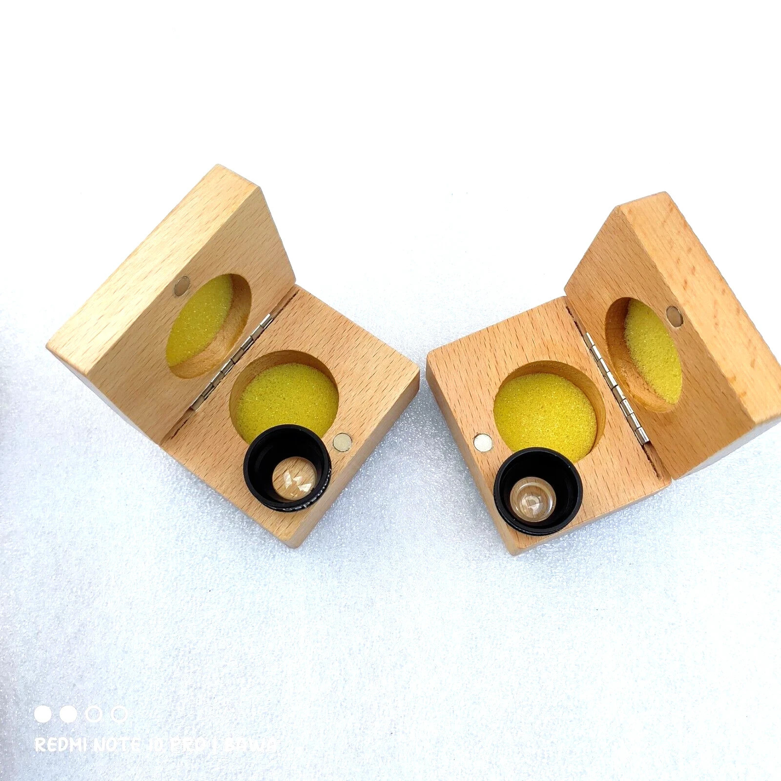 YAG Iridectomy &YAG Capsulotomy Lens Combo With Protective Wooden Case Free Ship