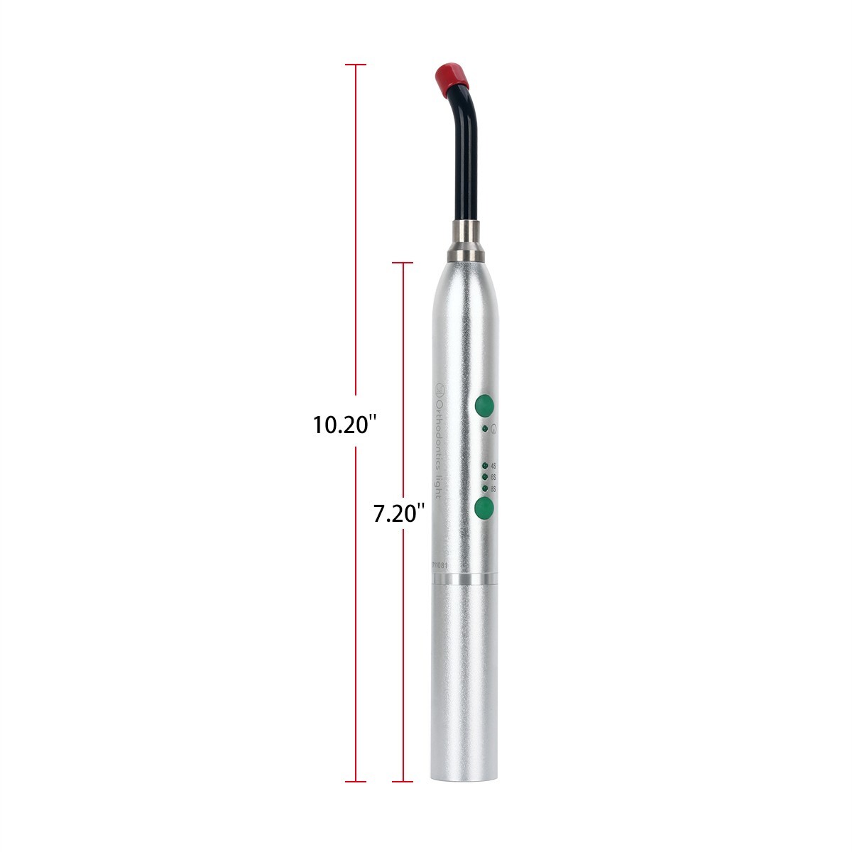 cordless Dental LED Curing Light Resin Cure Lamp 2000mw/c㎡ high intensity 3Modes
