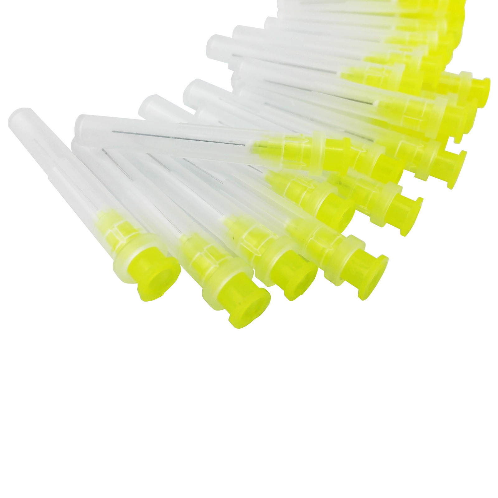 100pcs Dental Endo Irrigation Needle Disposable Syringe Tips 2 Side Holes