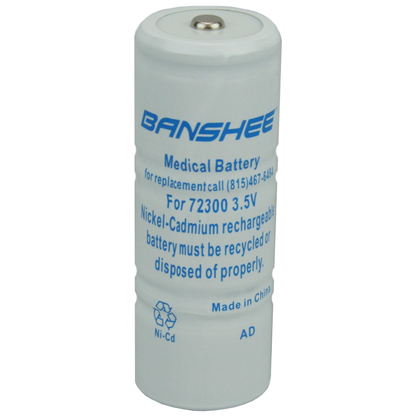 Banshee 3.6v Medical Battery Otoscope Handles for Dantona MED-72300
