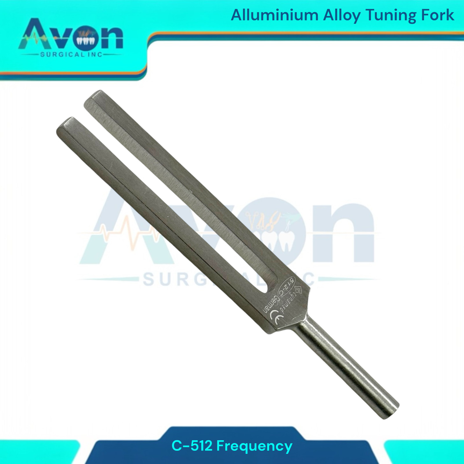 Tuning Forks C-128,C-256,C-512,C-1024 + Taylor Reflex Mallet + Storage Case