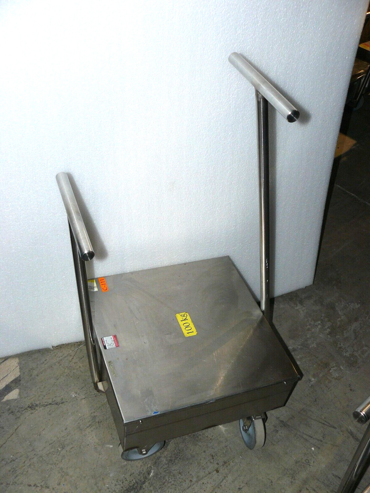 Rice Lake 100KG Clean Room Calibration Weight Cart ASTM Class 6