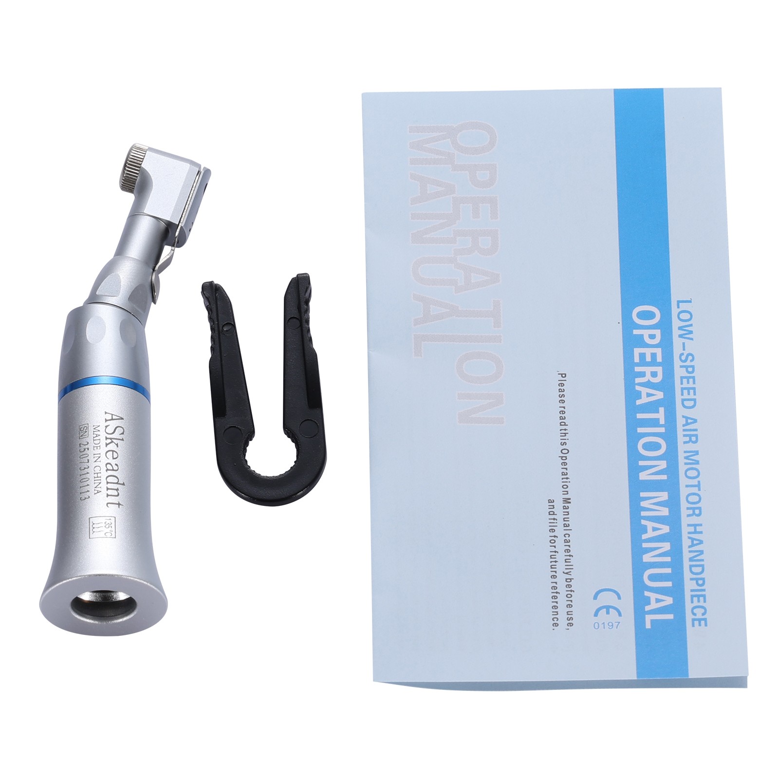 5 Dental Contra Angle Latch Low Slow Speed Handpiece External Water ASkeadnt