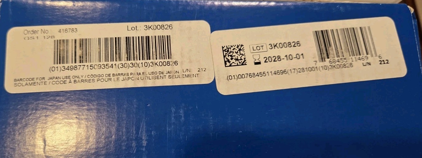 ConvaTec Esteem Closed Pouch 30 Pack 8″ 2 3/8″ 61mm 416783 Exp 2028 Ostomy