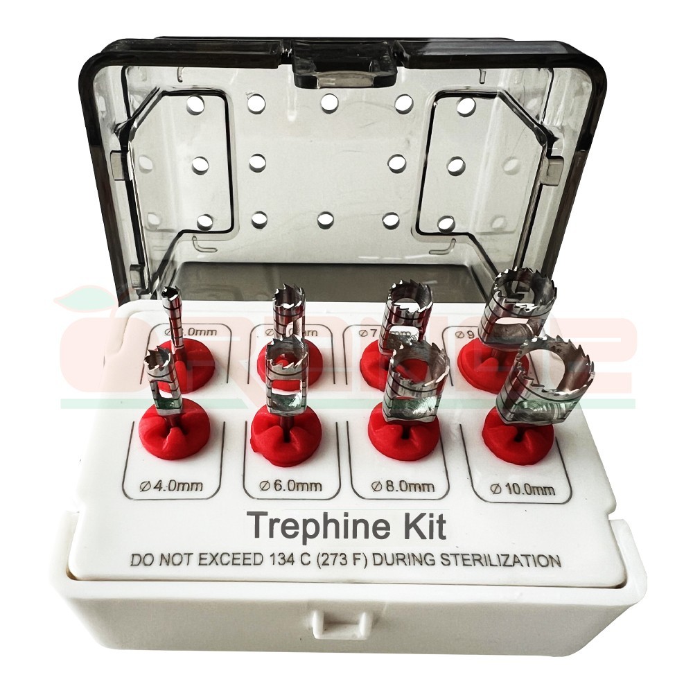 Trephine bur set