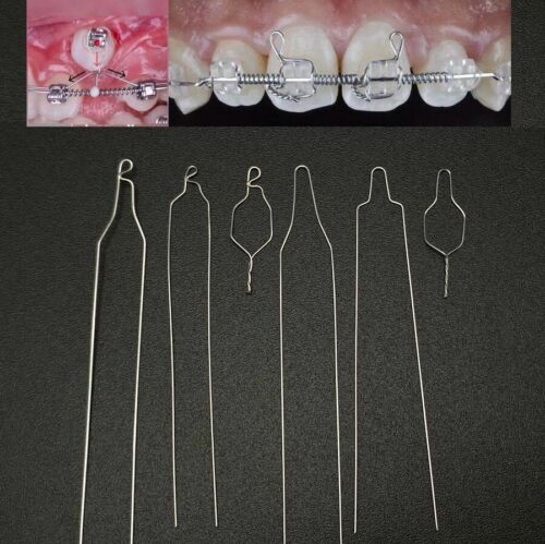 Dental Orthodontic Preformed Ligature Wire Kobayashi Weld Long Short Twisted