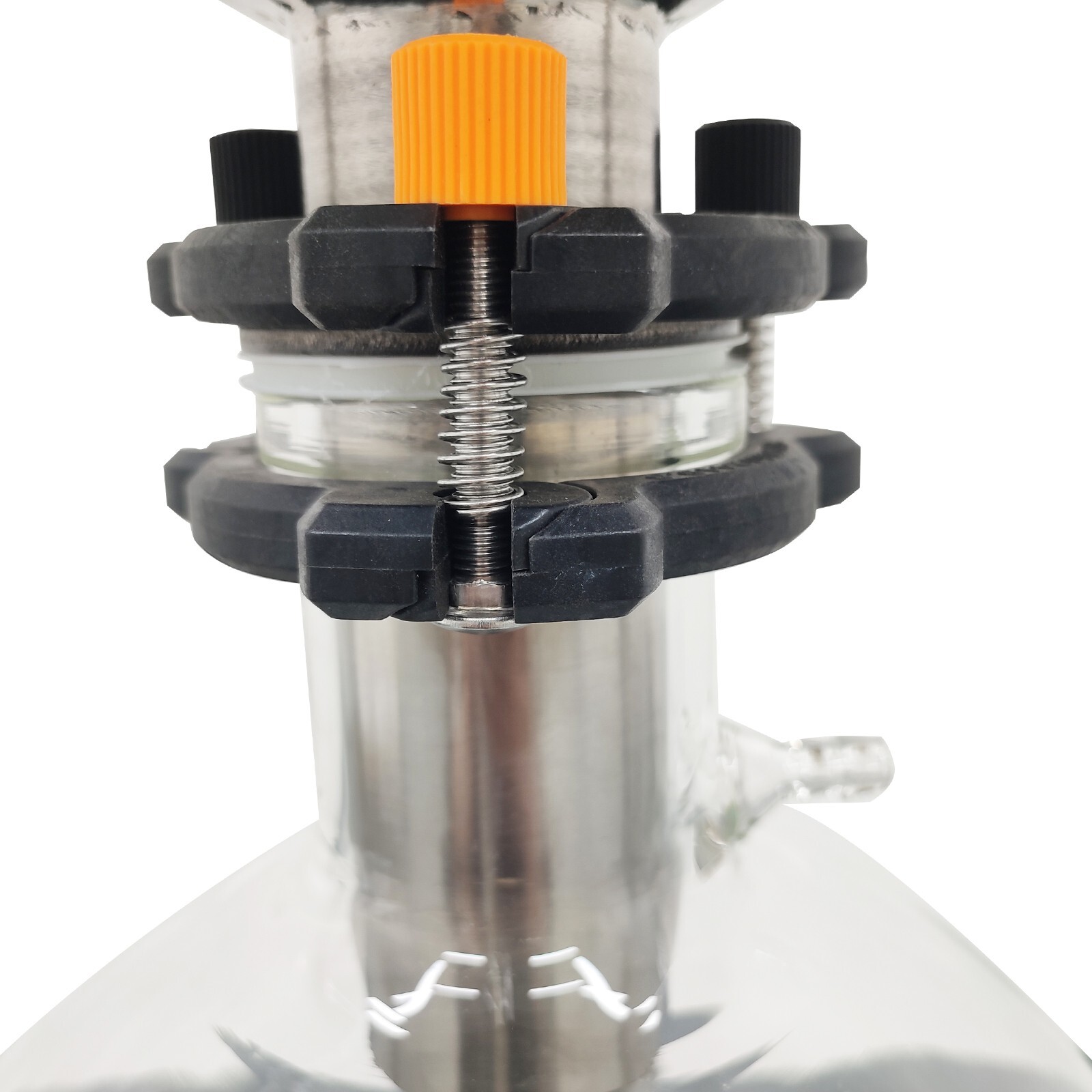 USED Vacuum Filter Lab Buchner Funnel Glass Caliber Negative Pressure Filter