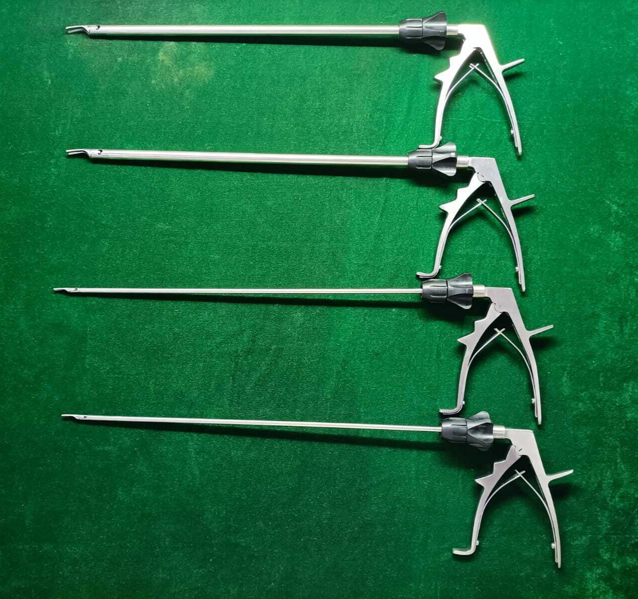 4pc Laparoscopic Clip Applicator Single Action LT 200/LT 300 Reusable 5mm/10mm