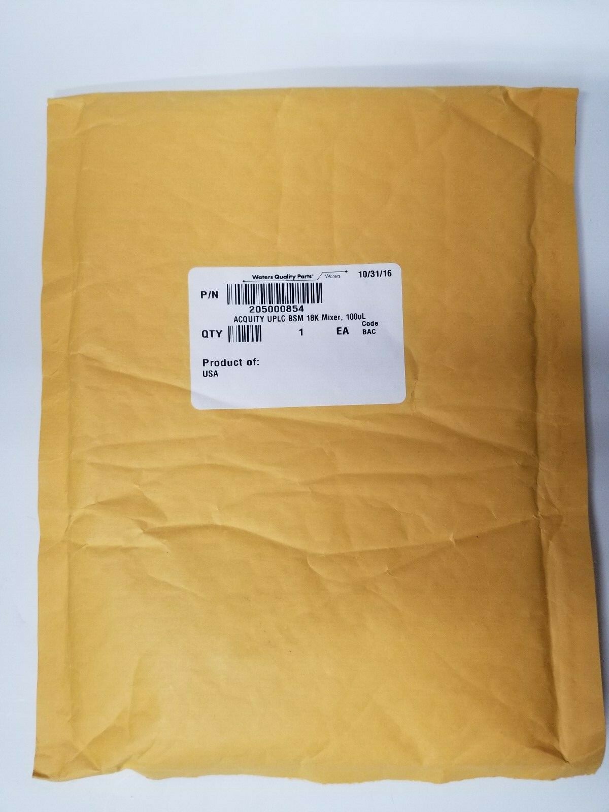Waters 205000854 Mixer, 100µL for ACQUITY H-Class/I-Class Binary Solvent Manager