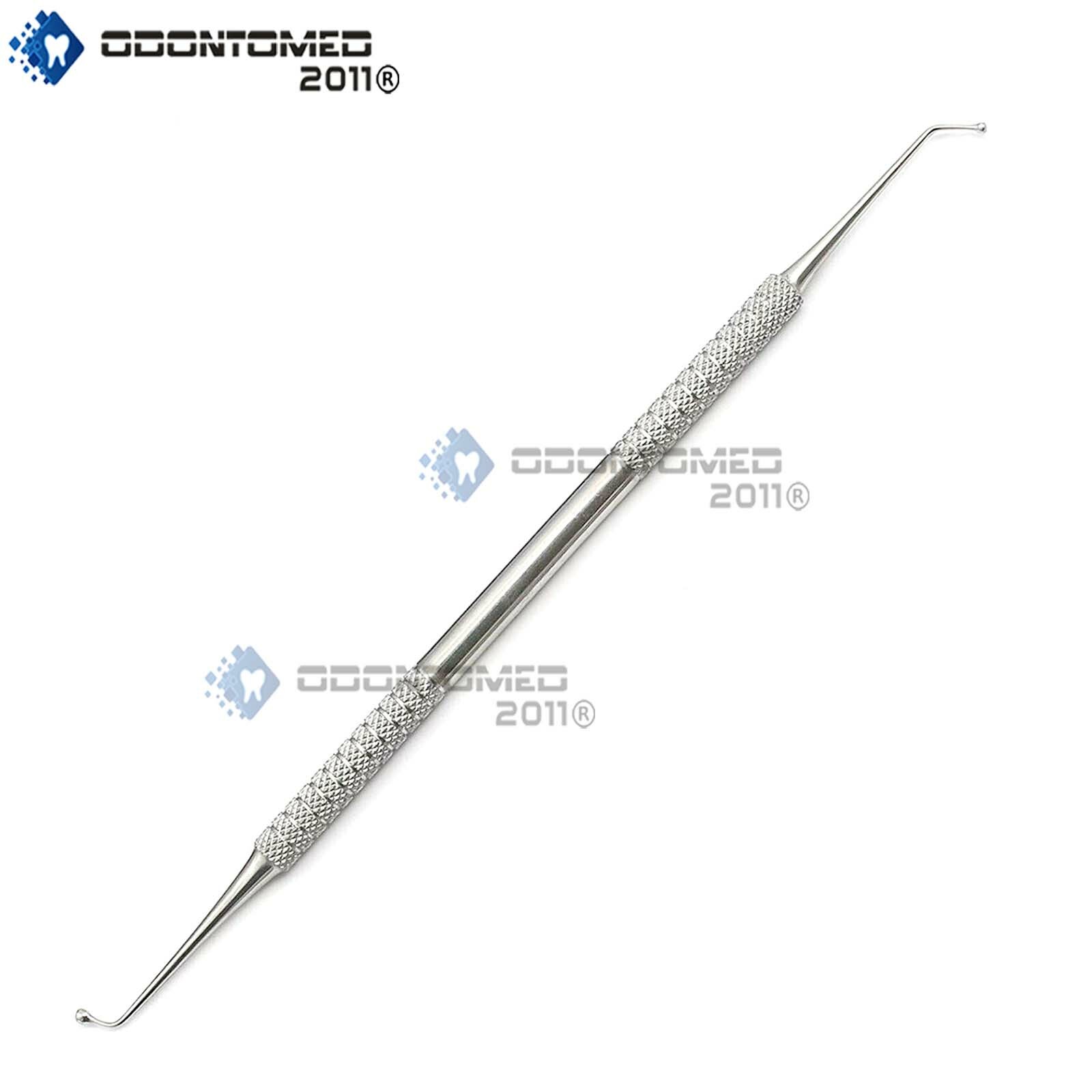 Ball Burnisher No. 1 De Double Ended Dental Amalgam Composite Filling Instrument