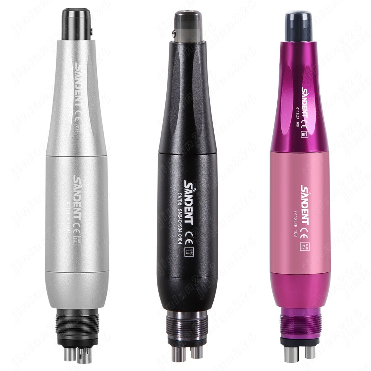 Dental Hygiene Prophy Handpiece Air Motor 4Holes 4:1 Nose Cone 360°Swivel