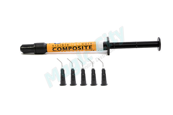 FAST SHIPPING Flowable Light Cure Dental Composite Resin 2 gm. Syringe A3