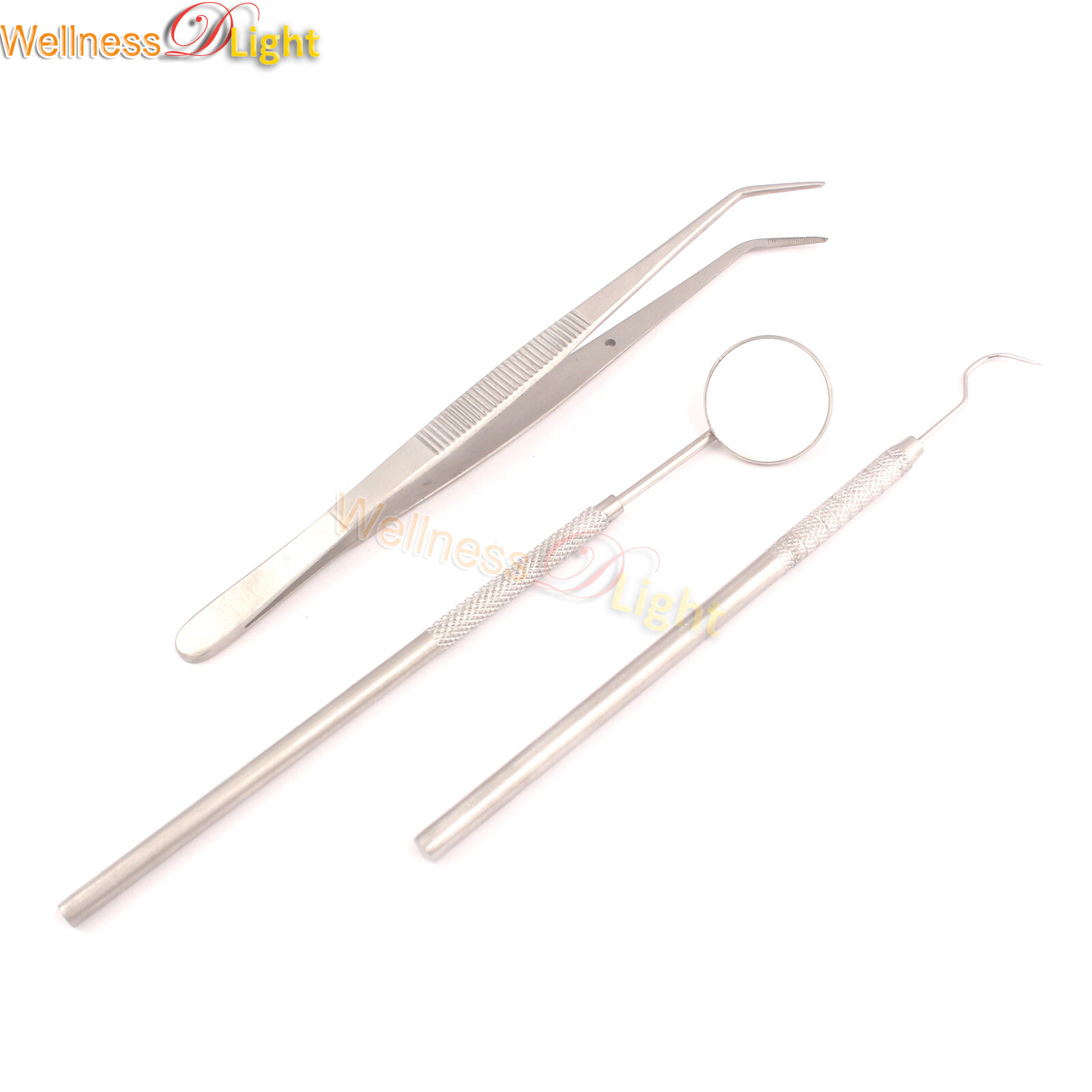 Wdl 90 PCS. Basic Dental Set Of Mirror Explorer plier (30 sets)A+Quality PR-143