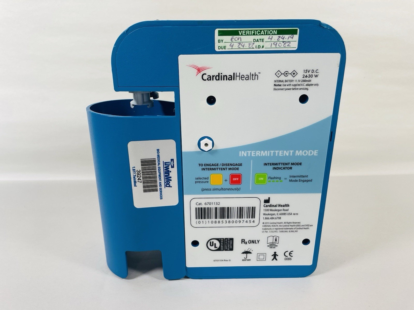 Cardinal Health NPWT Catalyst With Power Cord SVED WindMed