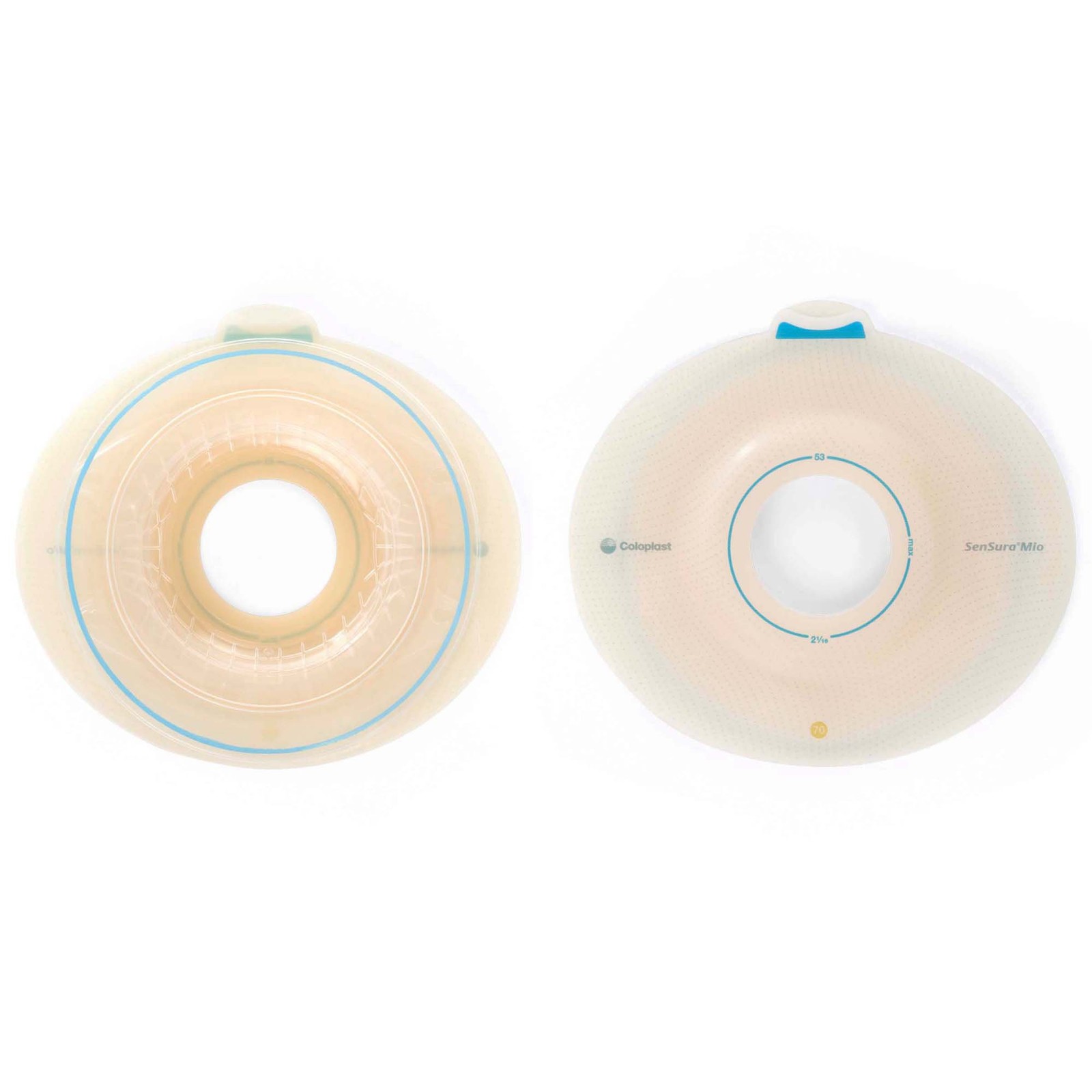 Coloplast SenSura Mio Convex Flex Ostomy Barrier, 35 mm Stoma Opening, Red Color