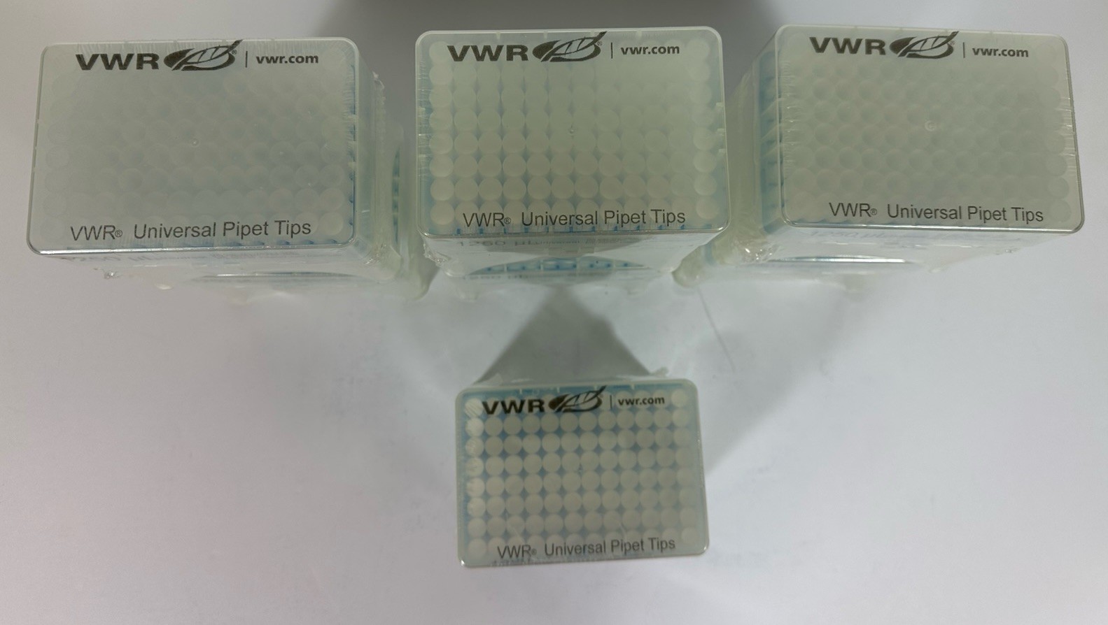 VWR Universal Pipette Tips 1250µl Cat. No. 76322-156 Pre-Sterile Lot Of 672