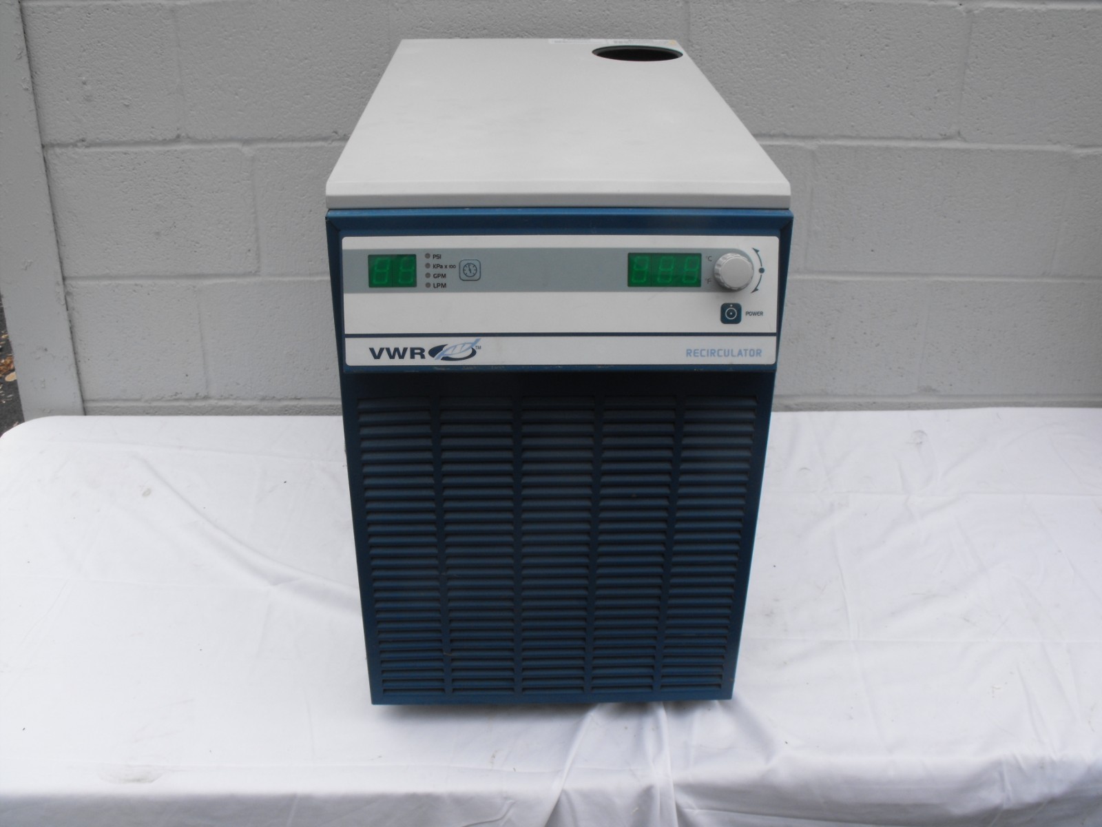 VWR Recirculating High-Pressure Chiller #1171PD, -5 To 40C, Tested, Clean!