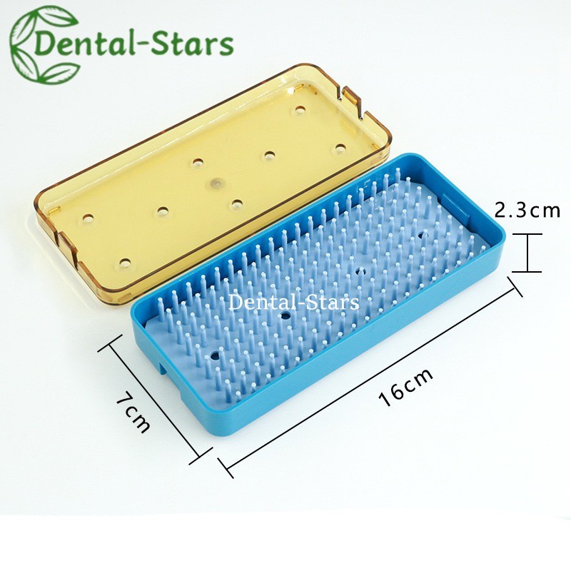 Dental Sterilization Tray Box Opthalmic Surgical instrument Silicone Pads Autocl