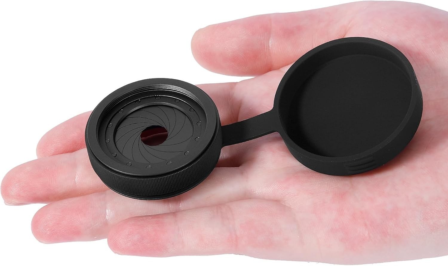Adjustable Iris Aperture Diaphragm M30–M37 Adapter Ring for PVS-14 Optical Iris