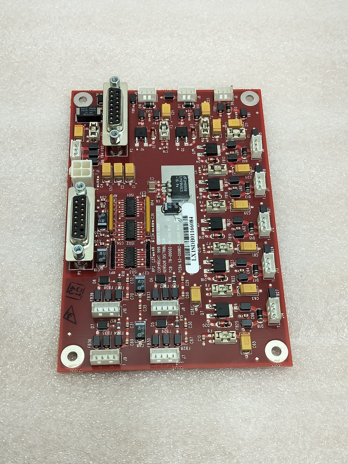 Luminex 78-00002-00-002 Rev B PCB Card 63-00002-00-002 Rev J