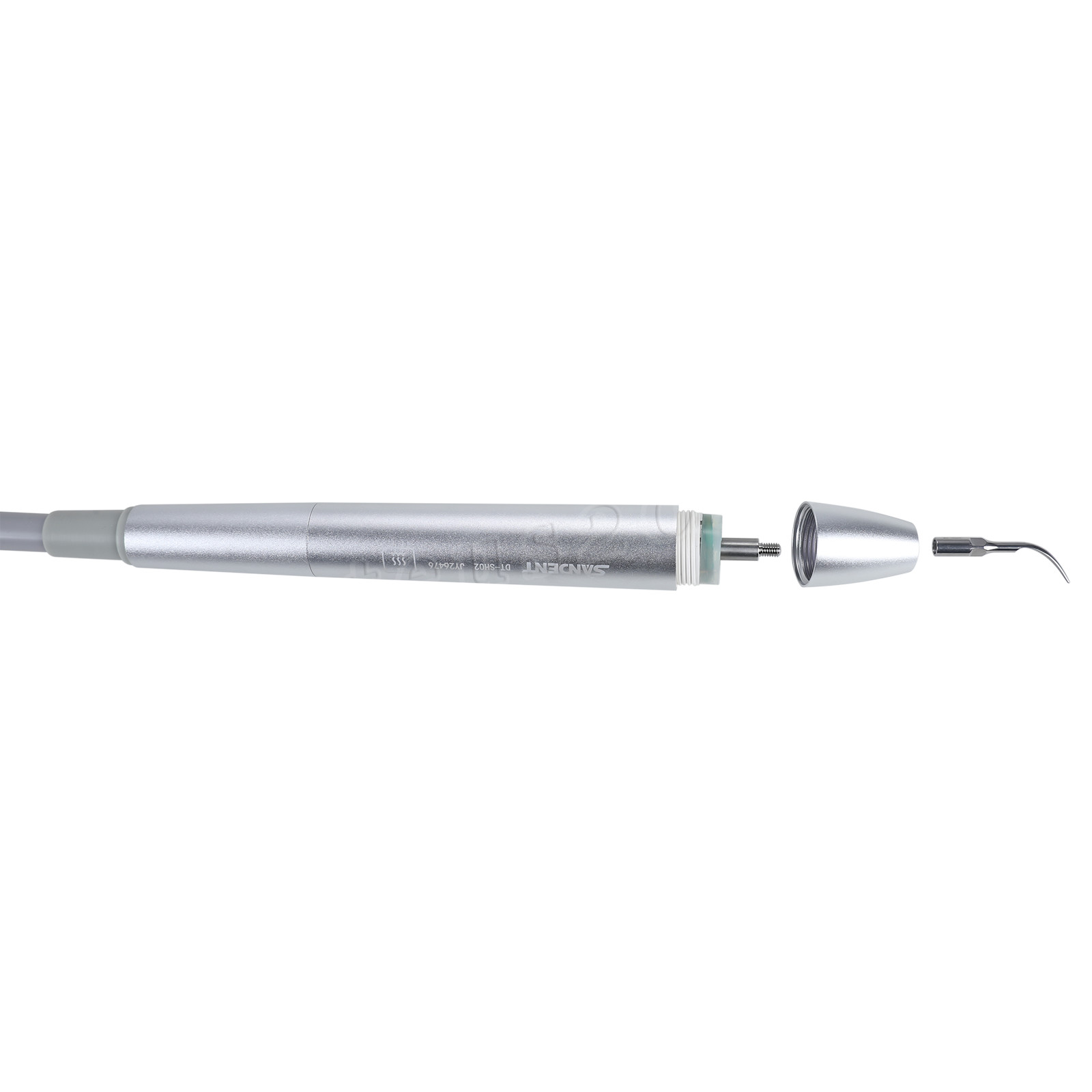 Dental LED MINI Ultrasonic Scaler with 5 Tips Fit EMS WOODPECKER 110V US Plug