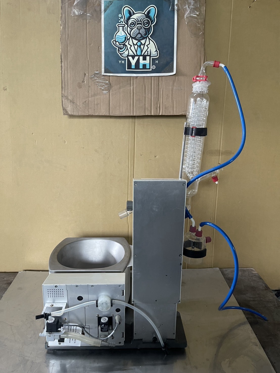 IKA RV 10 Control Rotary Evaporator w HB10 Bath Tested Working