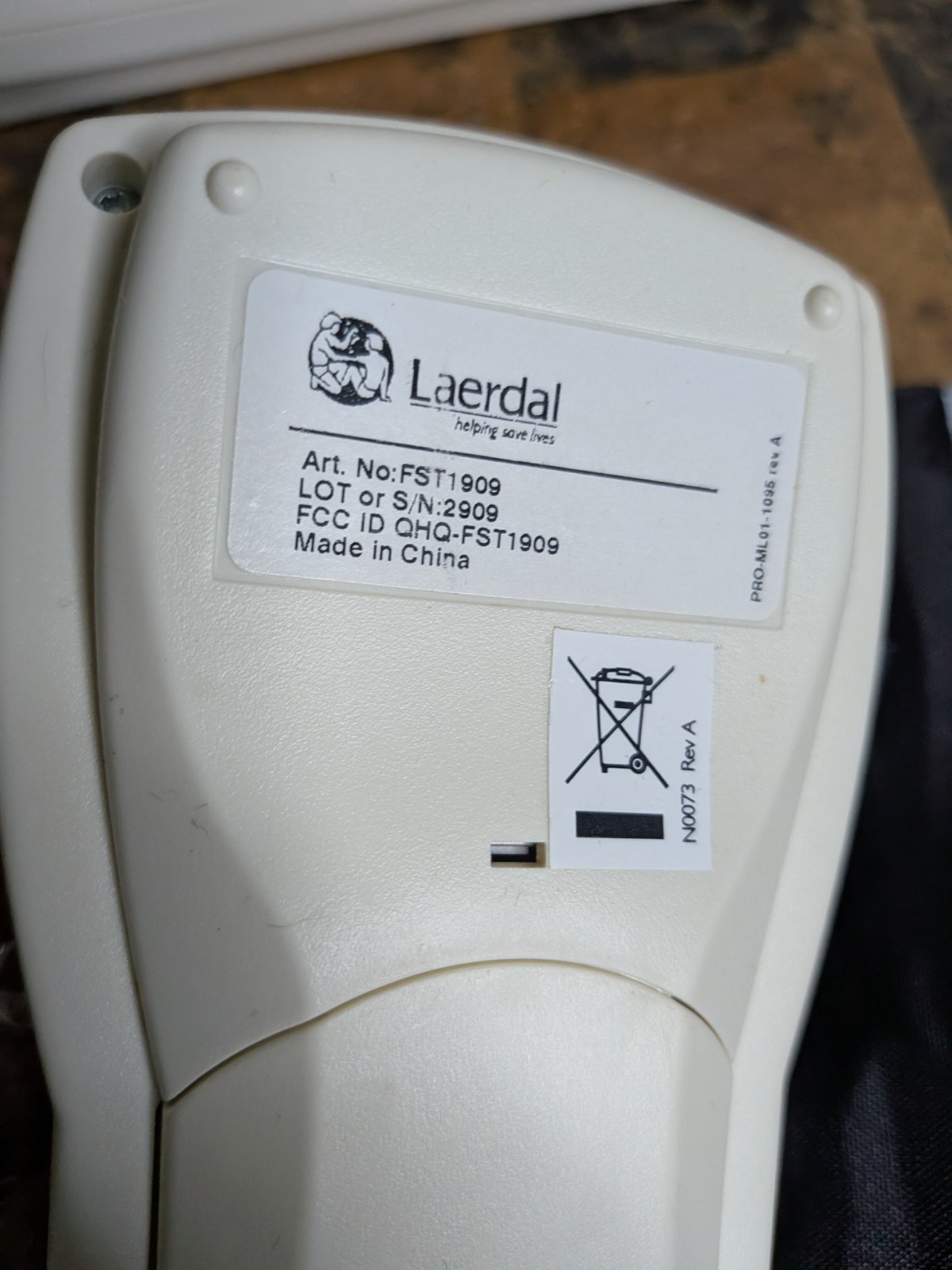 Laerdal Vitalsim Vital Signs Simulator Controller FTS1908 w Cable, Remote Etc.