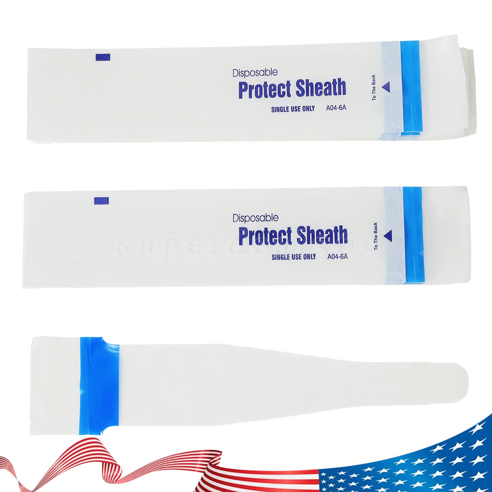 50pcs Oral Camera Protective Sleeve Sheath Cover Disposable A04-6A