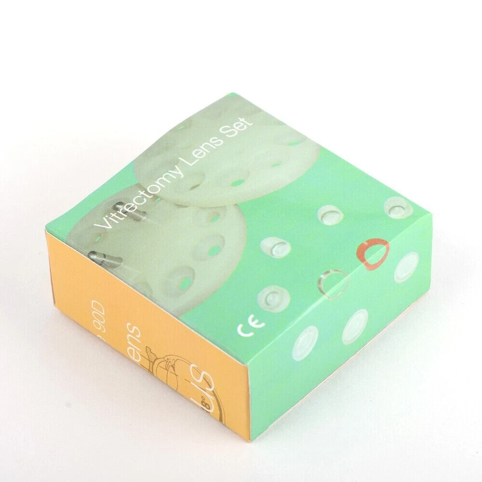 Vitrectomy Lens Set ( 7 Lenses + 2 Rings) witrh free expedite shipping