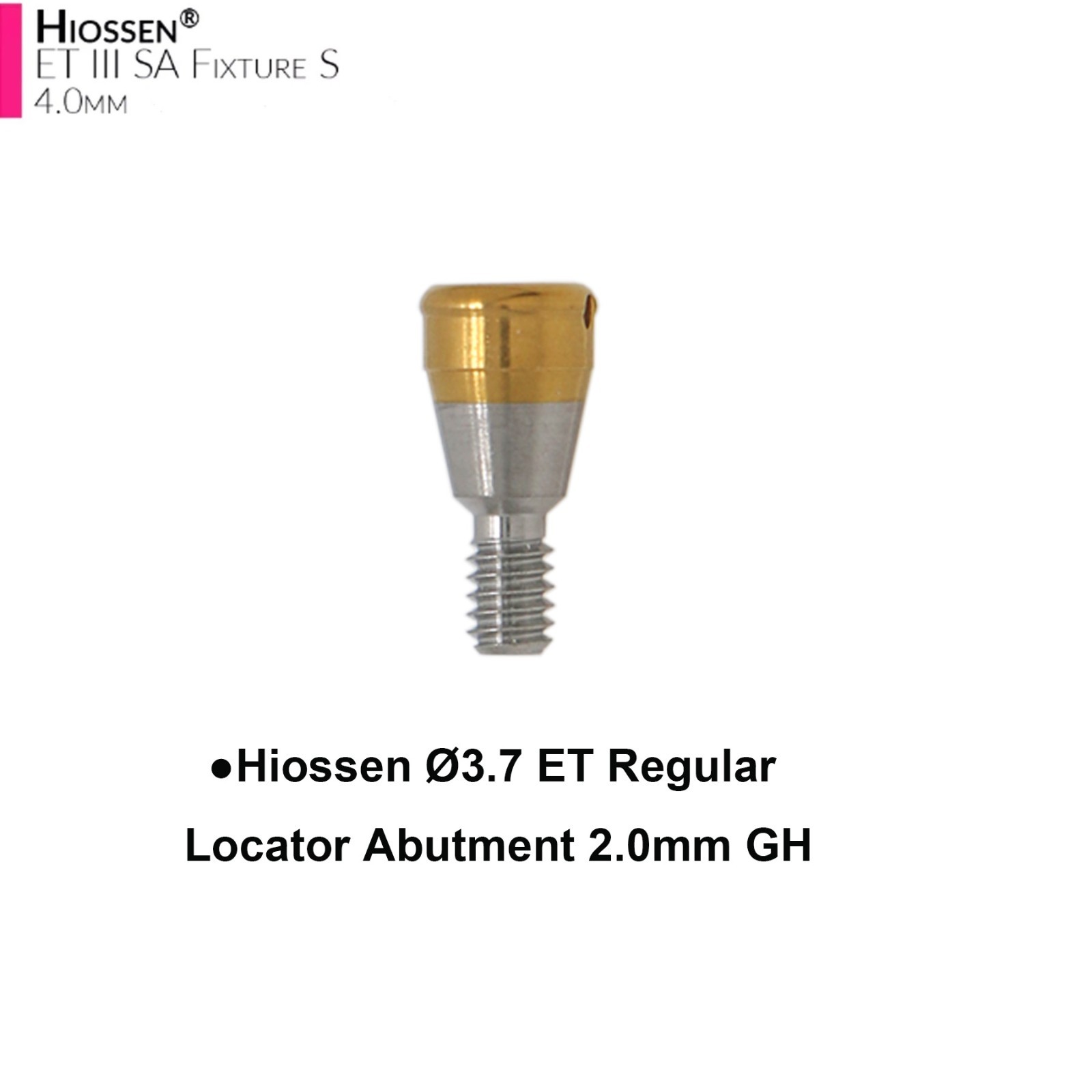 US Dental Locator Abutments Regular & Mini Platform Hiossen / Osstem Compatible