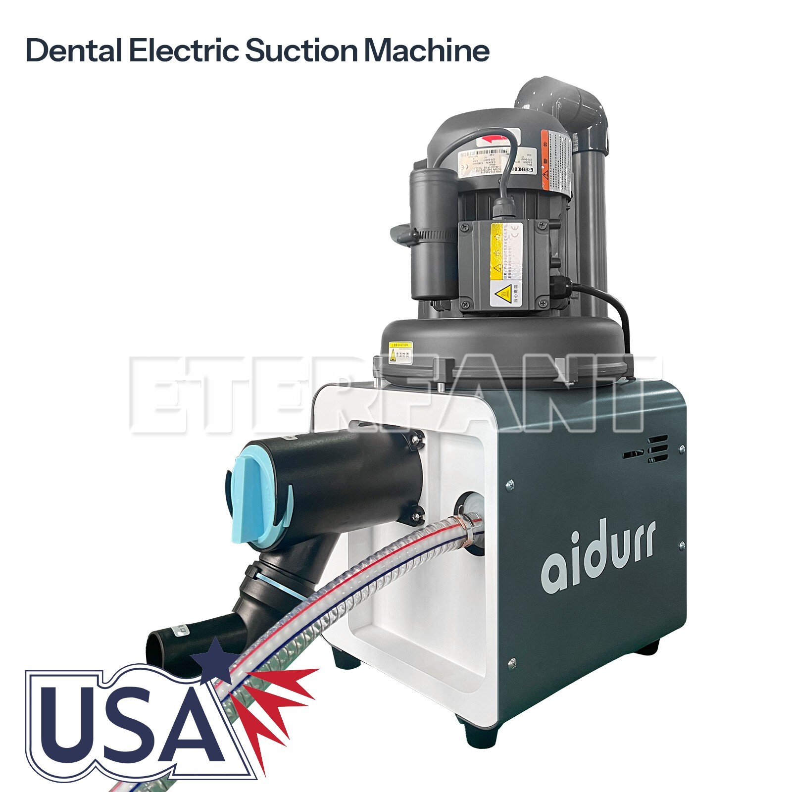 Dental Electric Suction Machine Vacuum System DE101 600L/min Semi-Dry Type