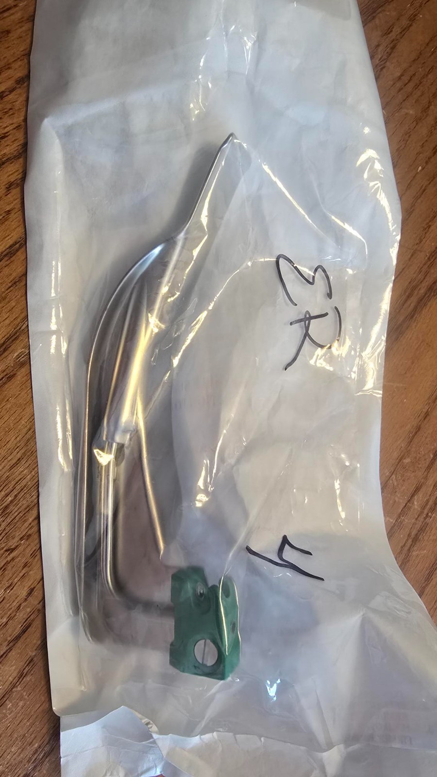 Macintosh/RUSCH Fiber optic Laryngoscope Blades with Green Sepc 2 by RUSCH