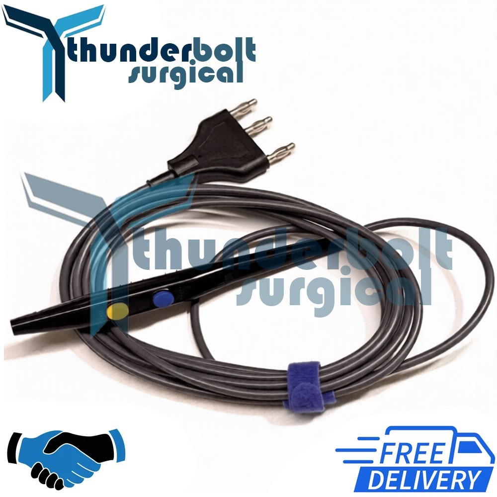 Reusable Electrosurgical ESU Cautery Pencil – Autoclavable Diathermy