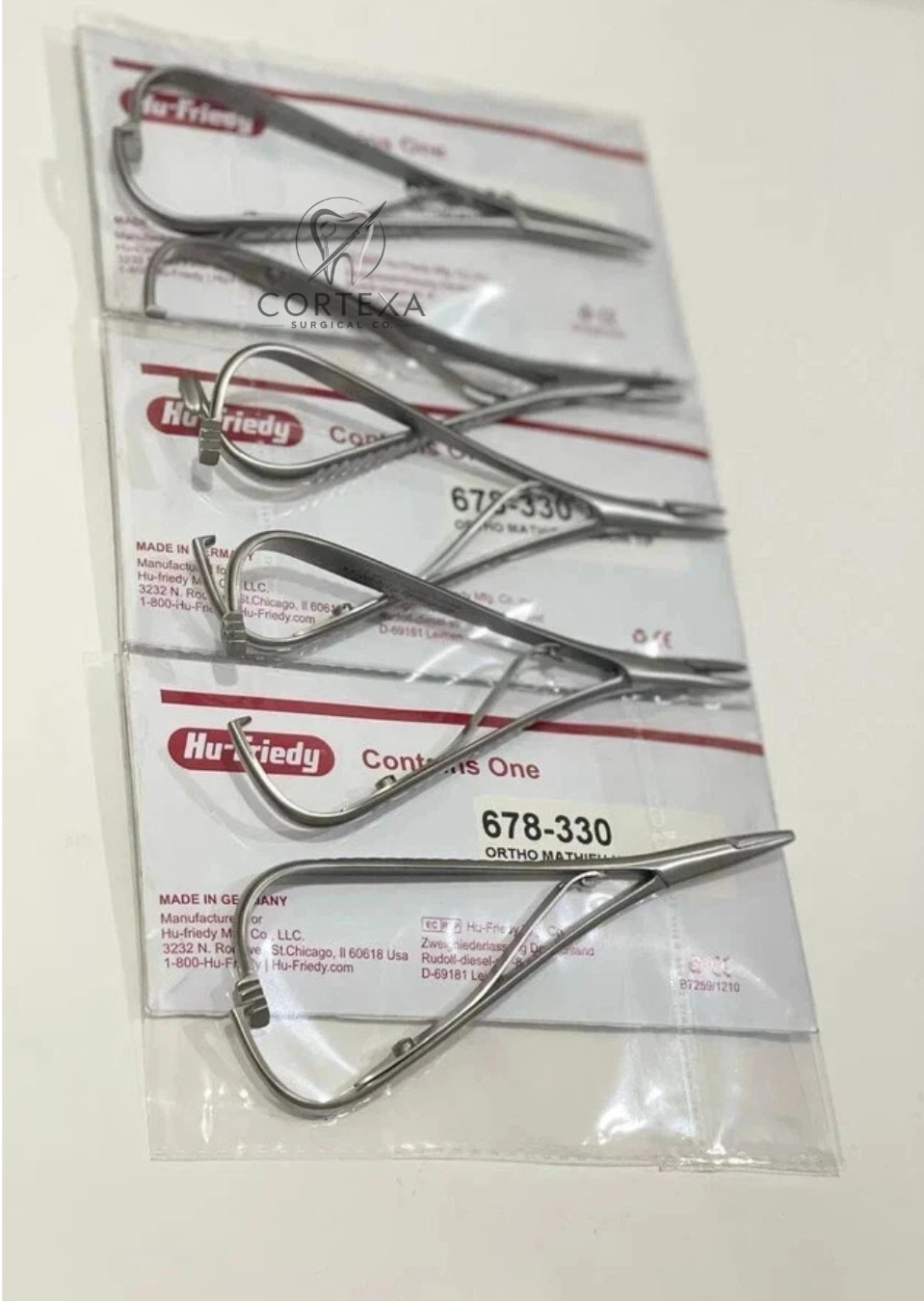 HU FRIEDY Set of 5 Pcs HU FRIEDY Mathieu Narrow Tip Orthodontic Plier 678-330
