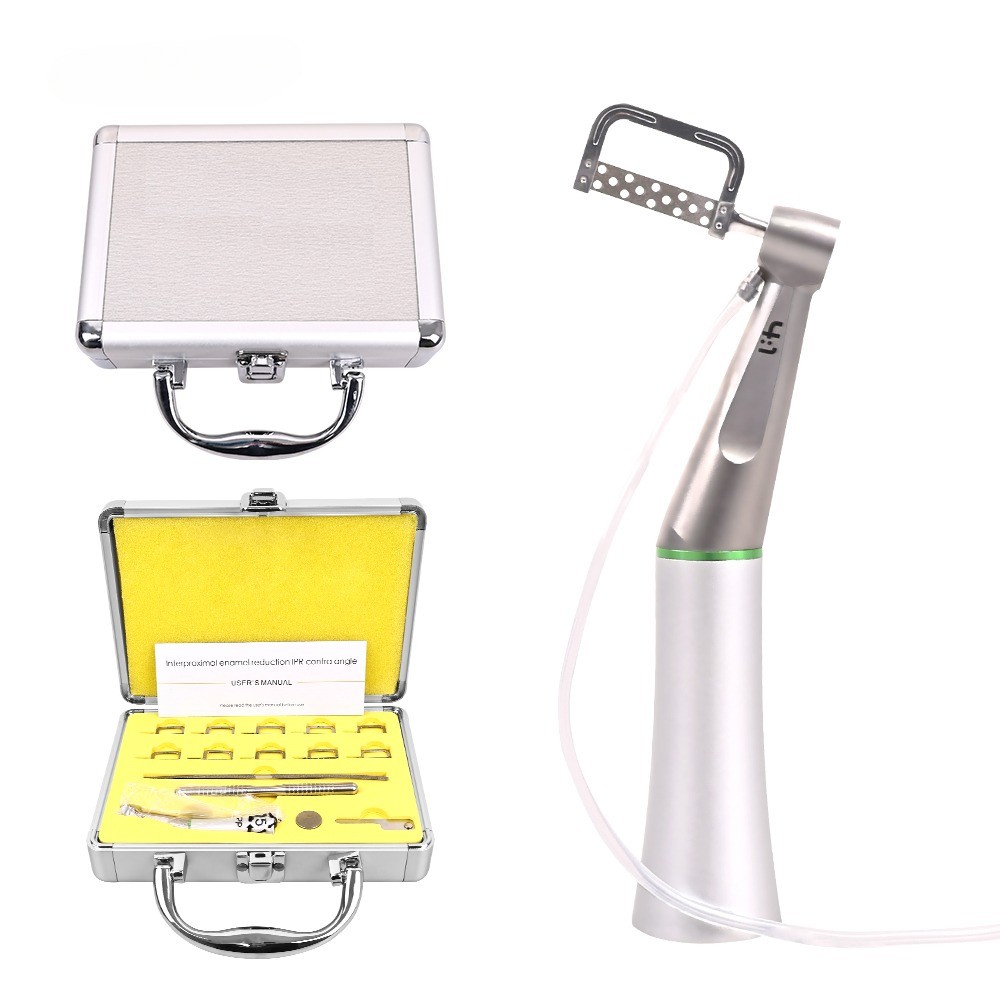 4:1 Reduction Dental Contra Angle IPR Handpiece & 10 Interproximal Strips Kit st