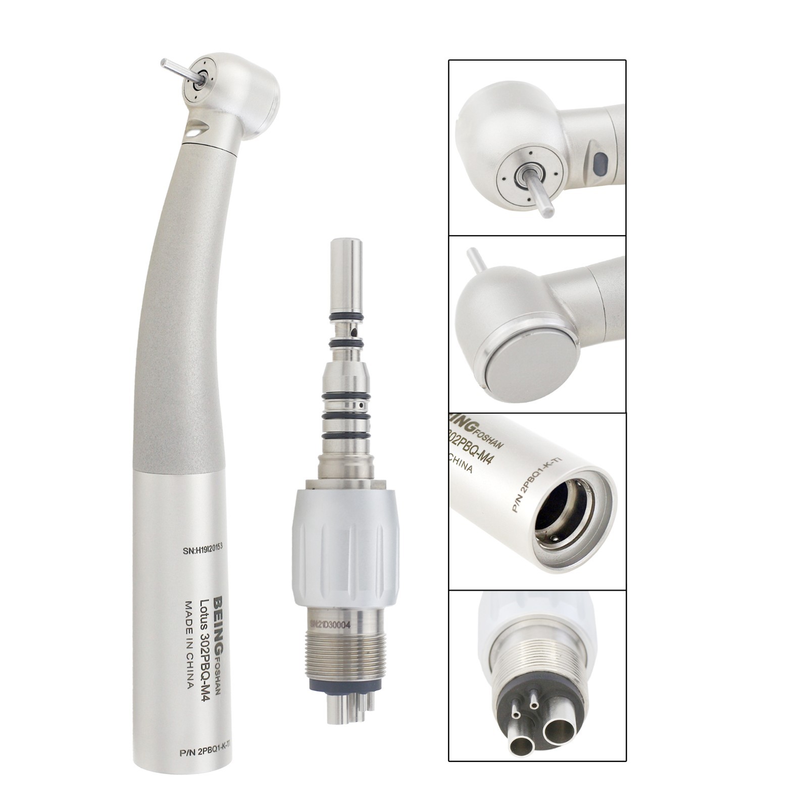 BEING High Speed Handpiece Fiber Optic Surgical 45° Angle KaVo Multiflex Coupler