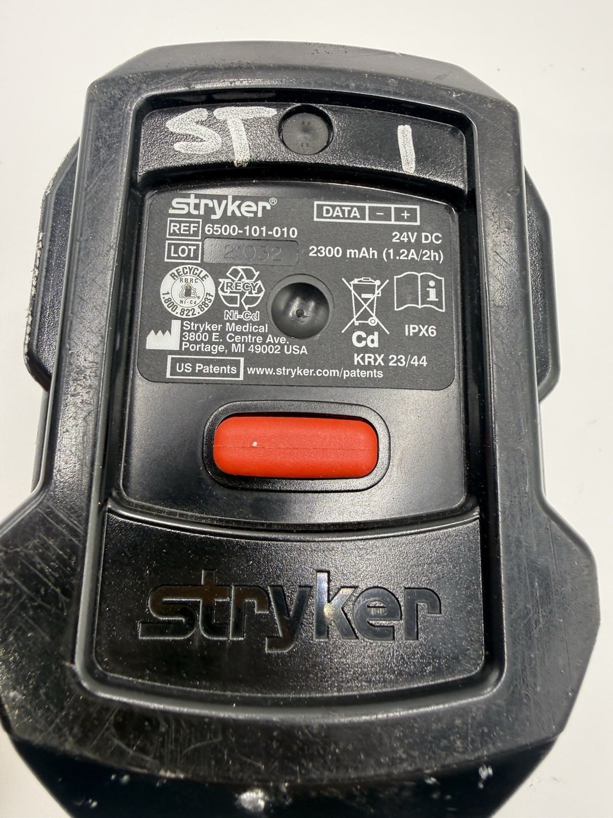 Stryker SMRT Battery For Powered Ambulance Cots 6500-101-010 For Parts !