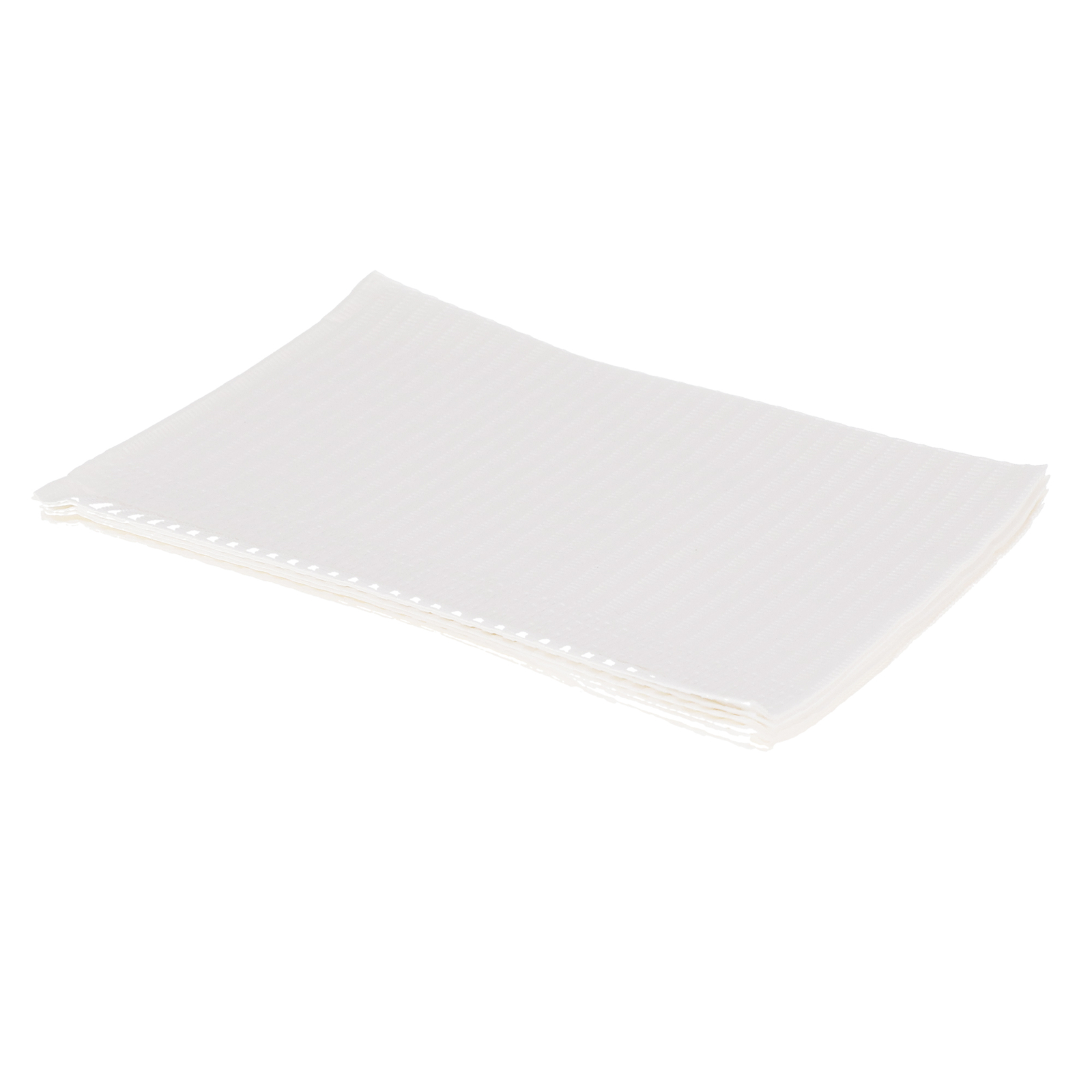 House Brand Dentistry 109211 Dental Patient Bibs 2+1 Ply 13″ X 18″ White 500/Bx