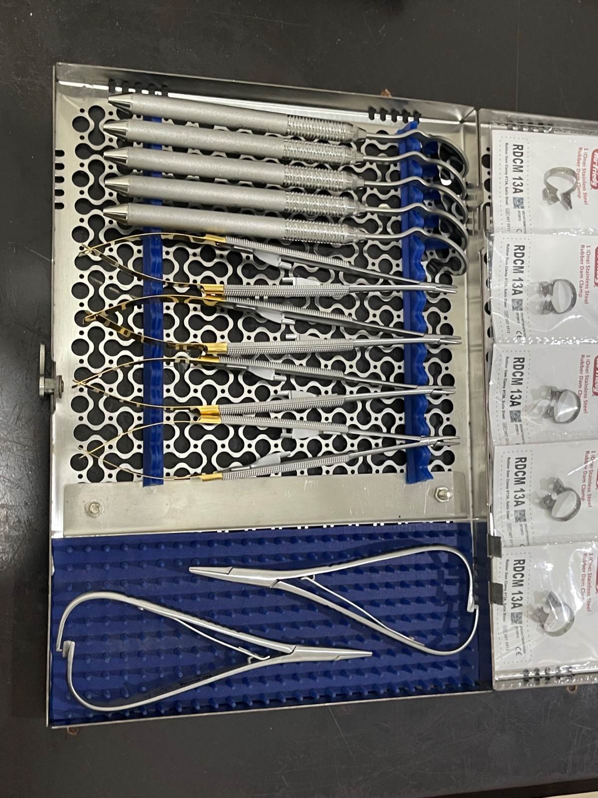 Lot of 17 Pcs Hu Friedy needle holder NH5024SIM 678-330 MH6