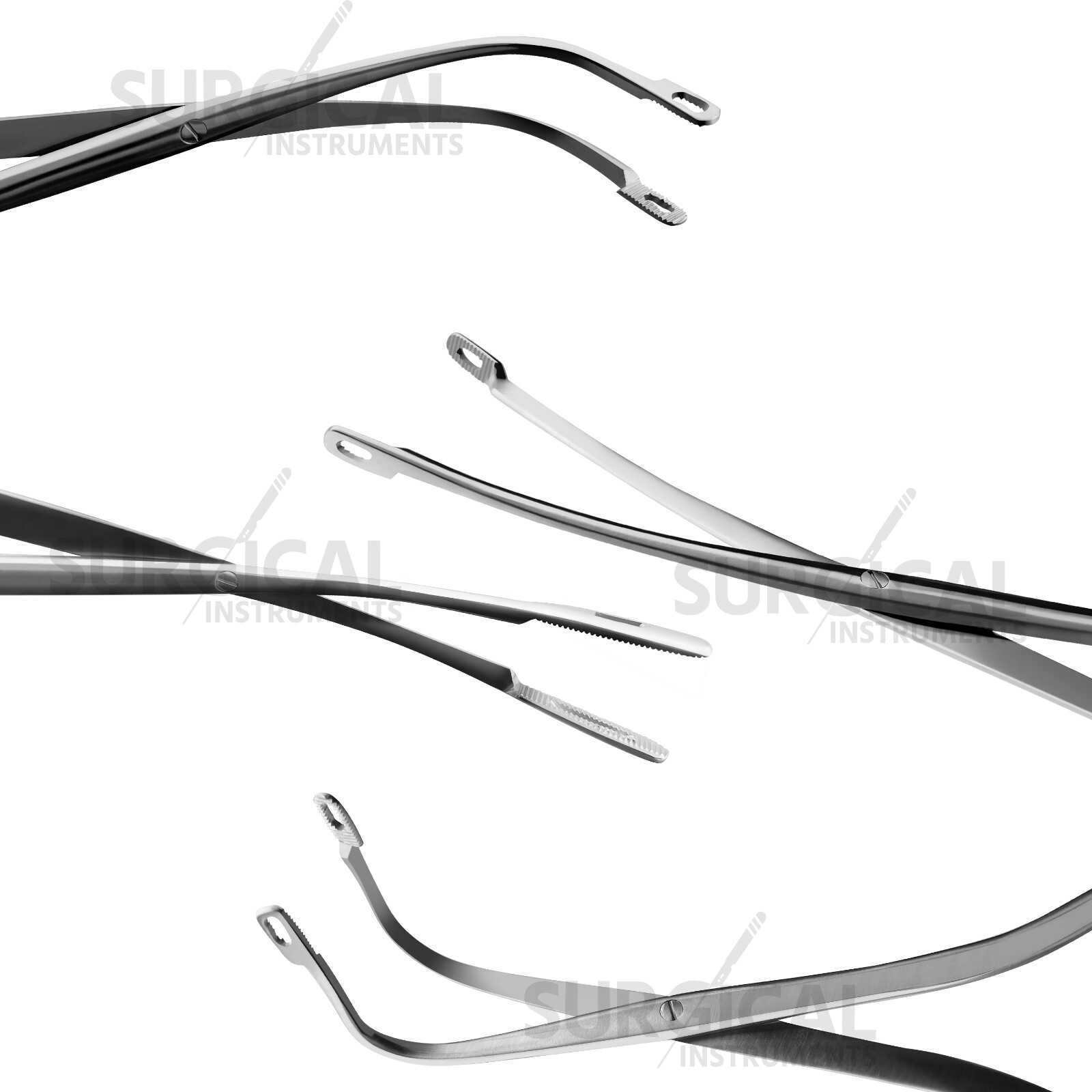 4 Randall Kidney Stone Forceps Surgical & Veterinary Instruments German Grade
