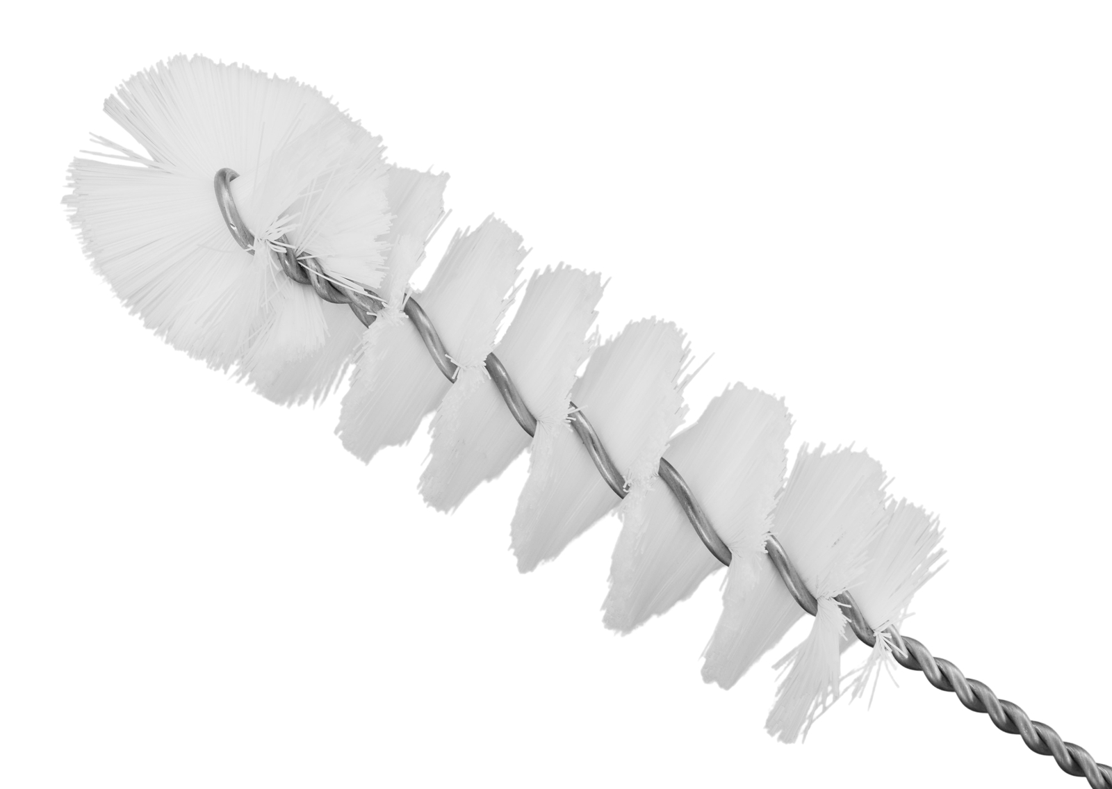 Nylon Cleaning Brush, 8.75″ – Fan Shaped End – 1.25″ Diameter – Eisco Labs