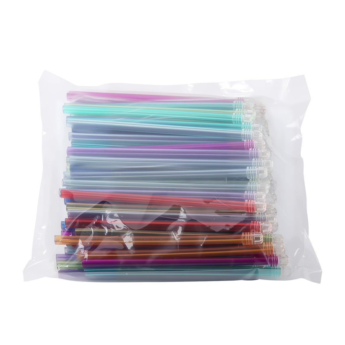 100pcs AZDENT Dental Disposable Saliva Ejectors Suction Tips Assorted Color